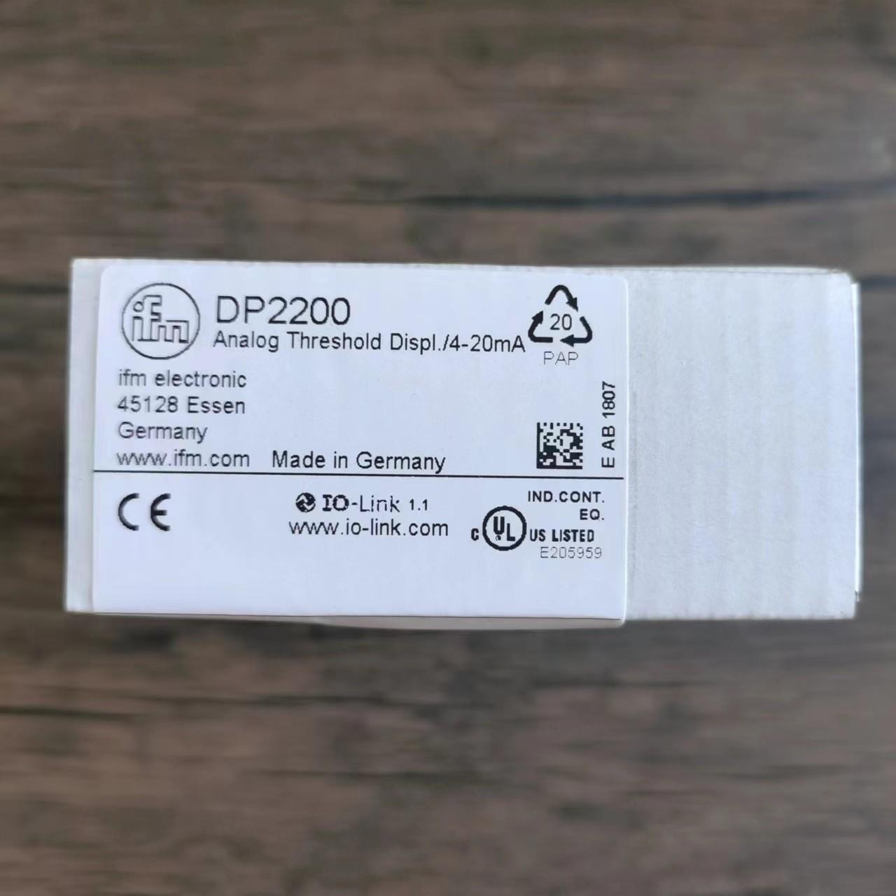 IFM易福门 DP2200 传感器 现货销售