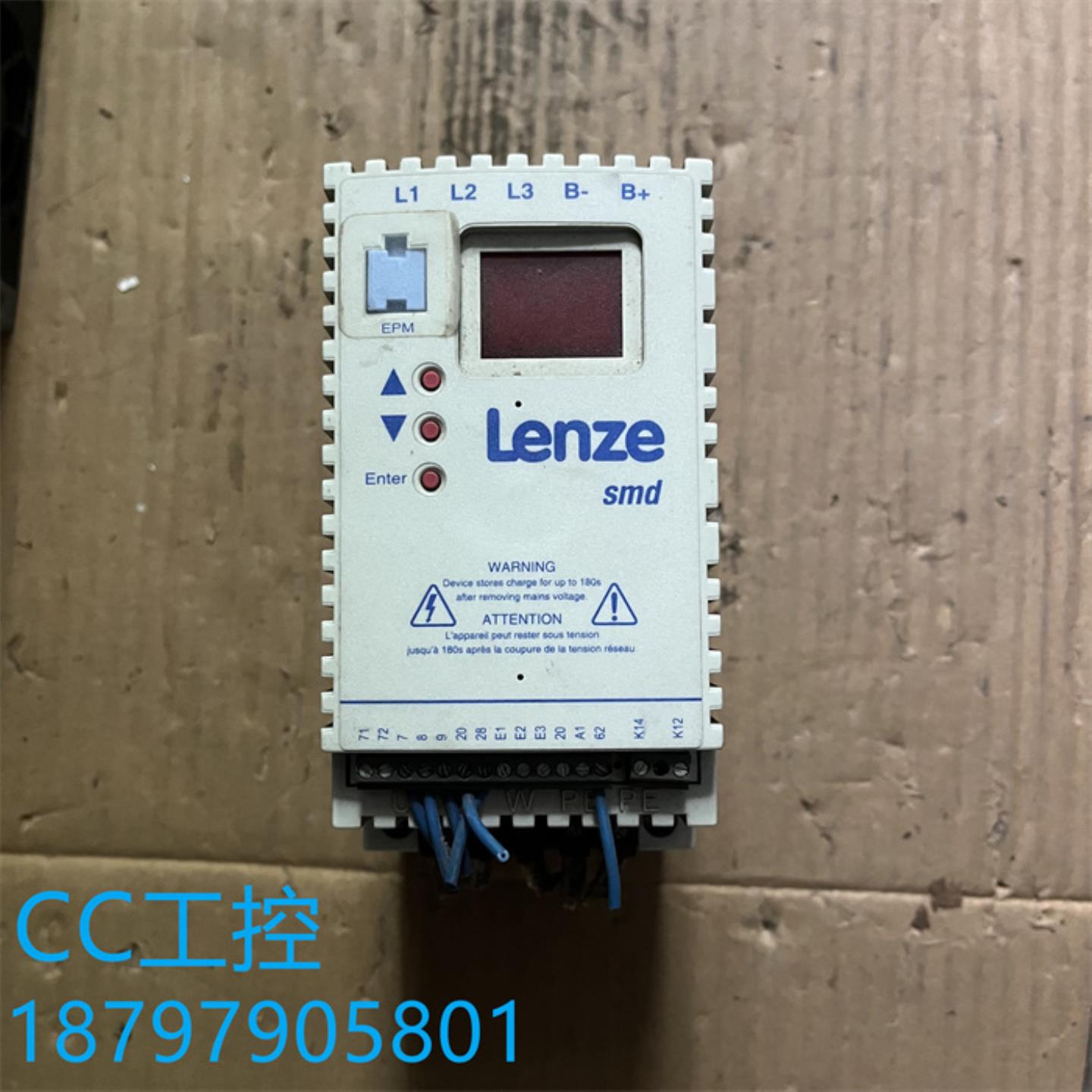 原装拆机二手伦茨变频器 ESMD751L4TXA 075KW 380V 包好