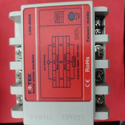 LSR-40DA 固态模组 LSR40DA 40A 台湾阳明FOTEK FSTEK 固态继