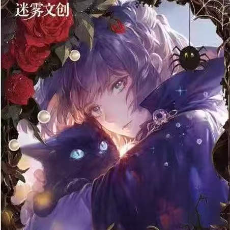 迷雾文创名侦探柯南亚克力色纸