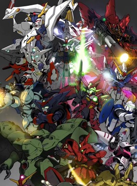 KY文创机动战士高达至臻色纸机体美学战甲动漫同人二创卡牌