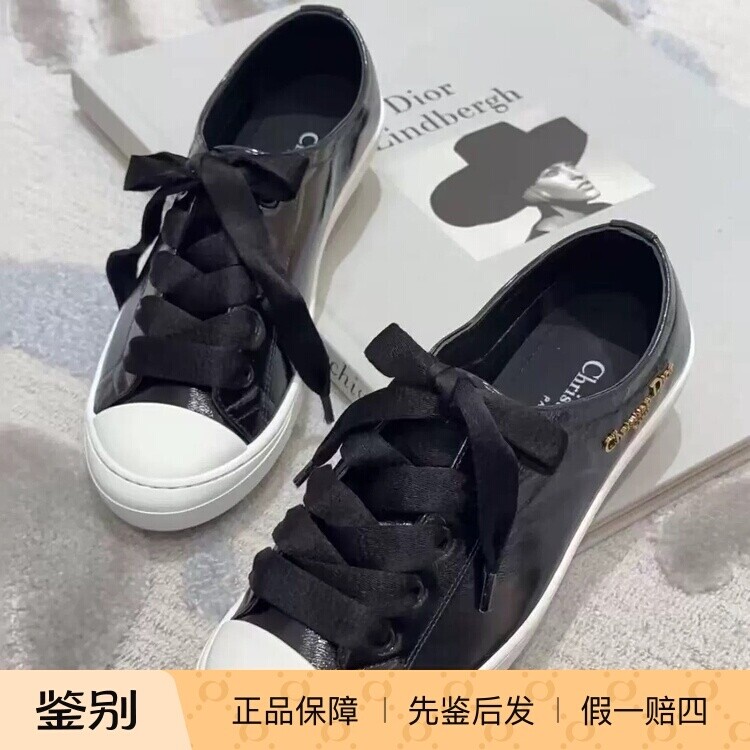 【现货折扣】 Dior 25 秋冬 蝴蝶结 板鞋