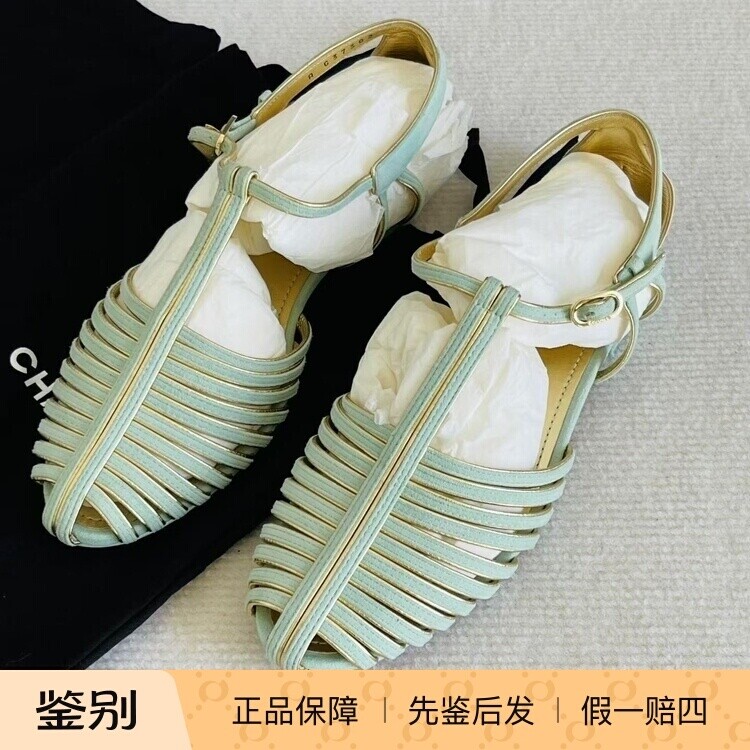 【 现货折扣 】Chanel 罗马凉鞋