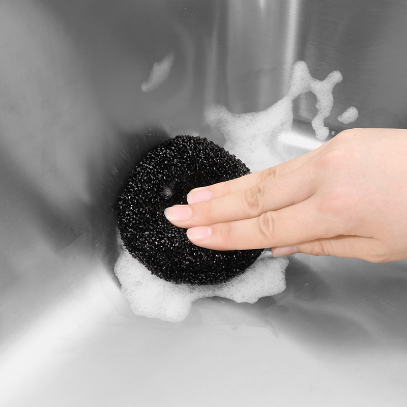 日式厨房水槽清洁擦不锈钢专用海绵擦水龙头去污渍水渍神器魔力球