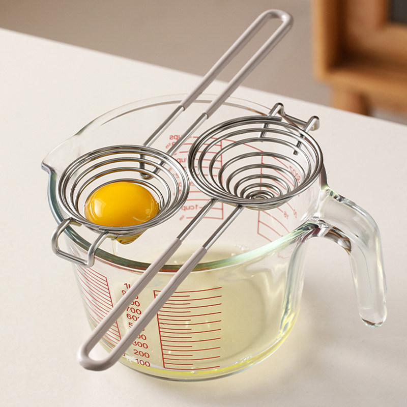 蛋清蛋黄分离器婴儿304不锈钢鸡蛋分离器蛋白蛋液分蛋过滤漏蛋器,厨房/烹饪用具,蛋清分离器,淘宝优惠券,粉丝福利购,淘宝优惠卷