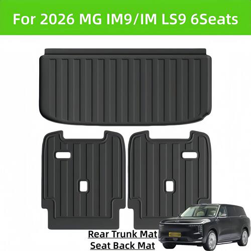 For 2026 MG IM9/IM LS9 TPE Car Waterproof Rear Trunk Mat