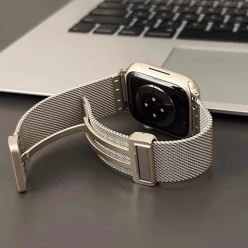FIT4秋季新款金属折叠磁吸扣表带