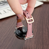 适用华为gt6手表表带真皮gt5新款 6pro智能watchgt4腕表gt3女士gt2