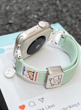 适用小米手环9/8pro表带磁吸7高级感红米watch6手表5腕带4女生3链