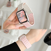 适用华为fit3手表表带4夏天智能watchfit2腕表链女款 磁吸1硅胶pro