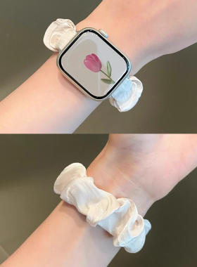 适用小米手环9/8pro表带10发圈7por女生红米watch6手表5腕带4321