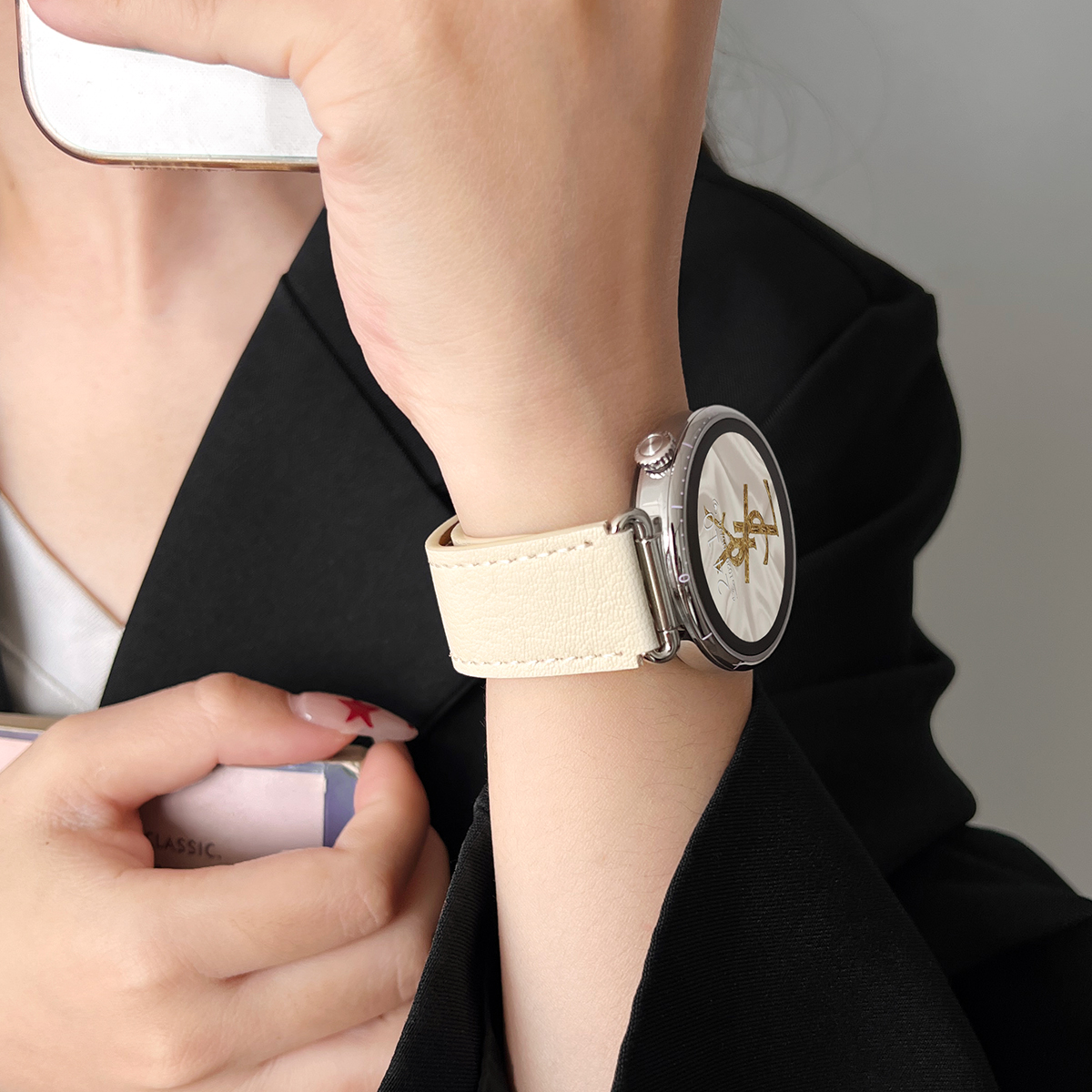 GT6手表~小羊皮新款高端磁吸表带