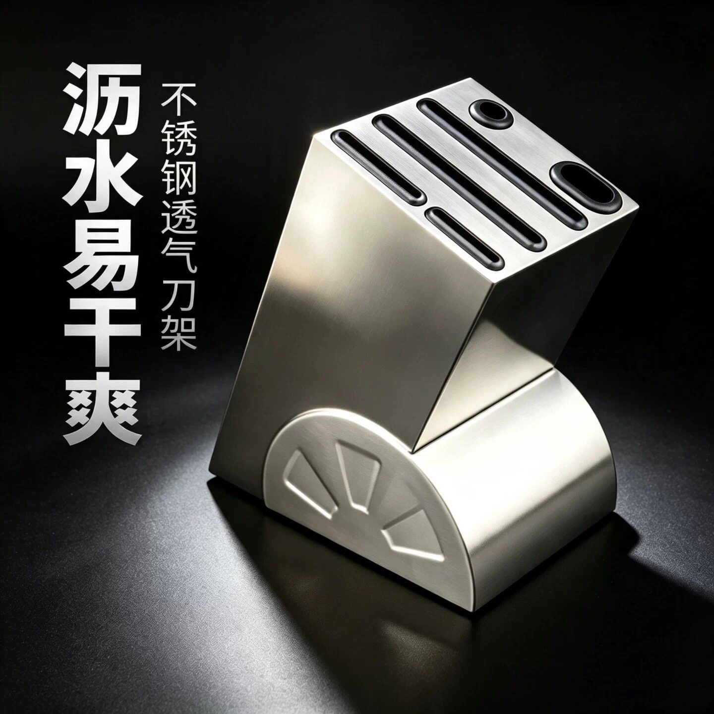 库存清货价低304不锈钢刀架刀座菜刀架剪刀收纳置物架全套刀座