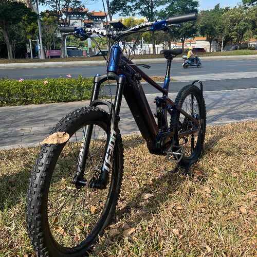 铝合金电助力软尾山地车八方M620