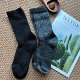 款 85%merino wool美利奴羊毛袜四季 毛巾底男女户外徒步登山休闲袜
