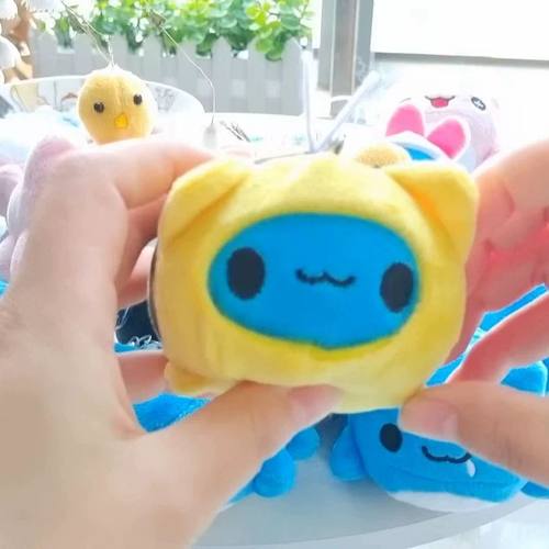 卡通猫猫虫咖波毛绒玩偶挂件capoo抱枕可爱包包饰品公仔礼物