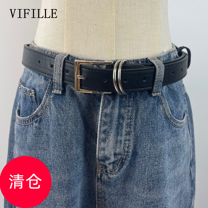 装饰腰带VIFILLE女针扣时尚