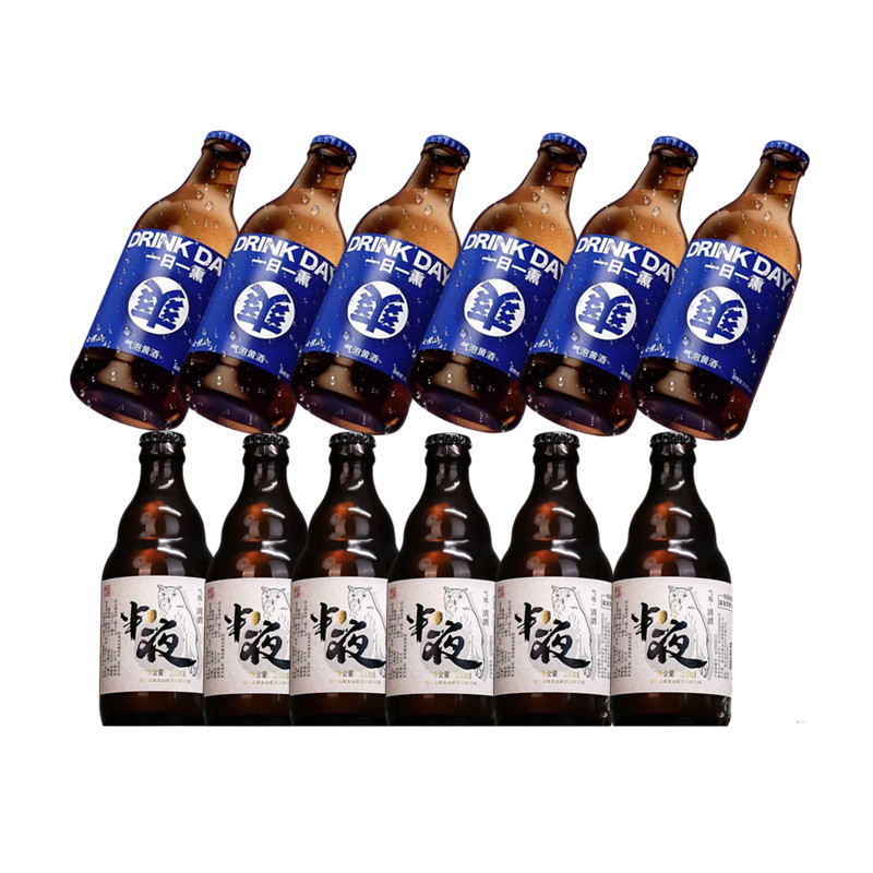 会稽山气泡黄酒一日一熏微醺小酒低度酒古越龙山半夜气泡清酒12瓶图片
