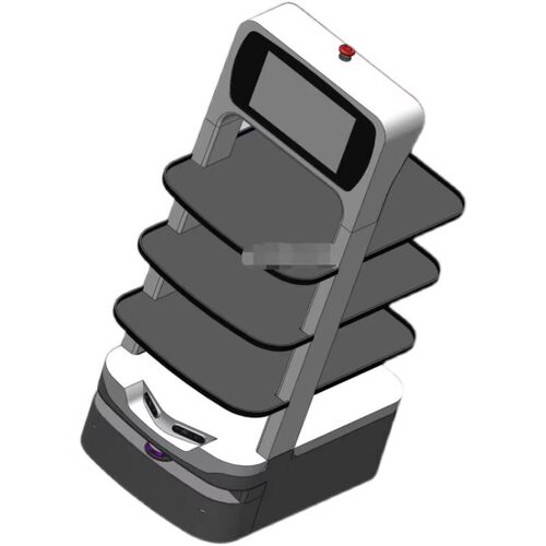 送餐机器人三维Solidworks2018模型3D图纸素材SW建模三维1351162