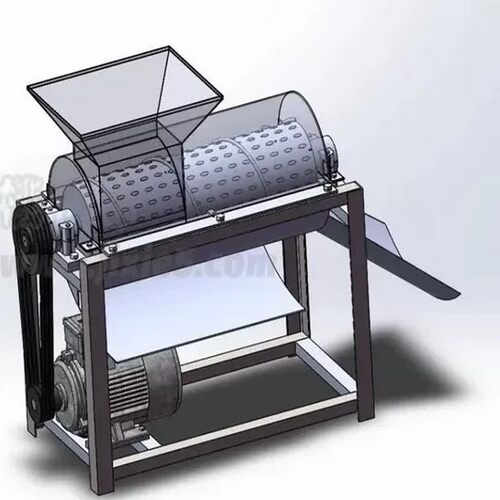基于SolidWorks的玉米脱粒机设计三维SW2014模型+7张CAD图纸+说明