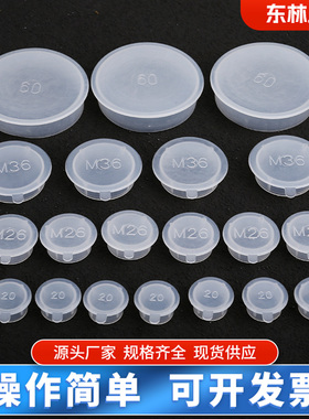 白色塑料堵头内螺纹塑料盖螺孔内塞孔塞盖管孔塞盖子塞头螺丝塞头