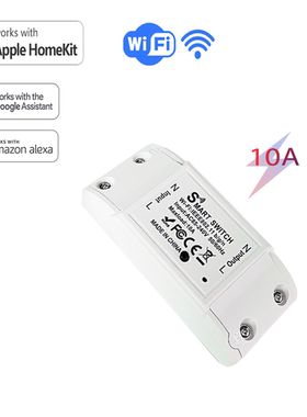 MFI认证HomeKit通断器零火16A双控10Amini智能wifi暗盒模块双平台