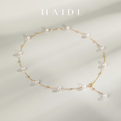 海蒂珠宝 【满天星合集福利】如星辰璀璨倾洒颈间18K满天星项链◇