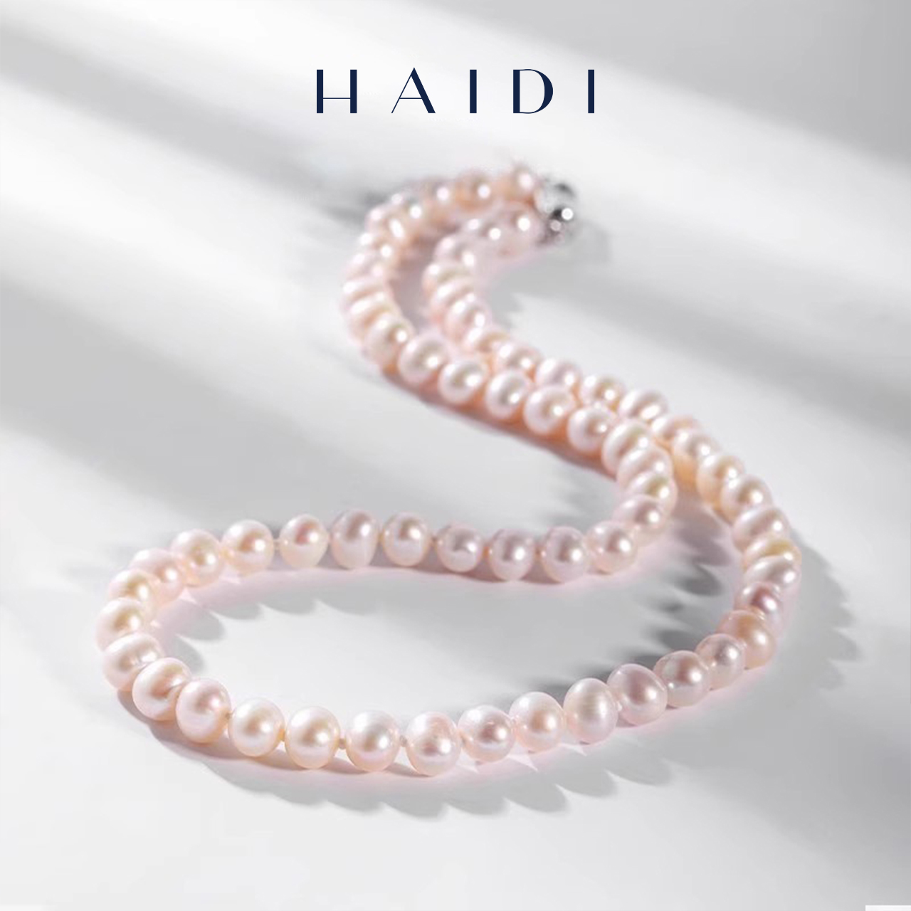 海蒂珠宝S925银淡水珍珠项链