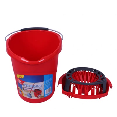 德国技术多功能水桶连拧干器耐用无纺布拖把头省水设计挤水拖把桶