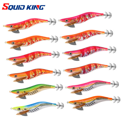 墨将同款路亚木虾鱿鱼钩响珠