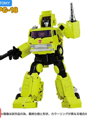 TAKARA吊车重涂 MPG-18 绿吊车 mpg18道路搬运工 新品 预定