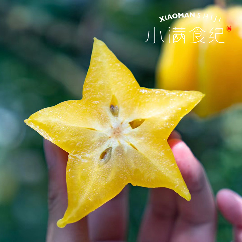 小满食纪 | 福建下河软枝杨桃 树熟清甜脆嫩爆汁 新鲜当季4.5斤,水产肉类/新鲜蔬果/熟食,杨桃,淘宝优惠券,粉丝福利购,淘宝优惠卷