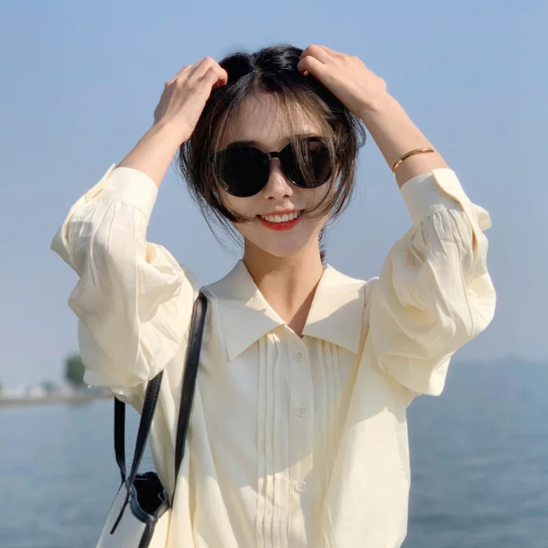 近视墨镜女潮显瘦太阳眼镜防晒