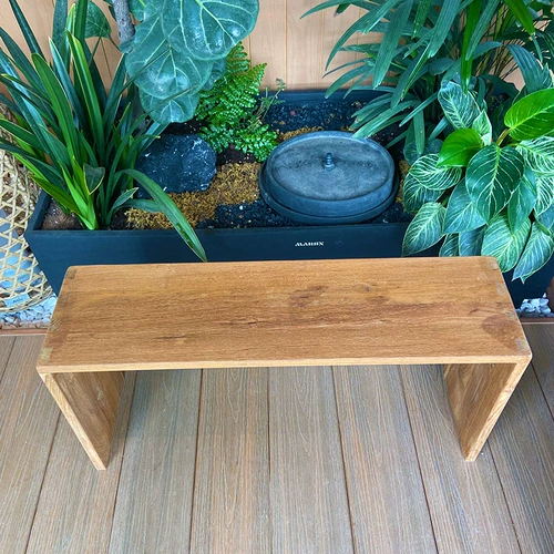 Lao Teak с твердым деревом для обуви столешницы скамейка скамей