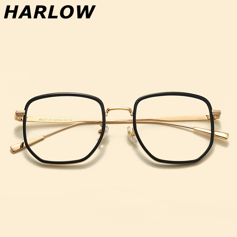 Harlow显脸小日系复古大框眼镜框