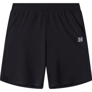 361度童装女童短裤儿童运动裤夏季新款速干裤女孩五分裤男童裤子