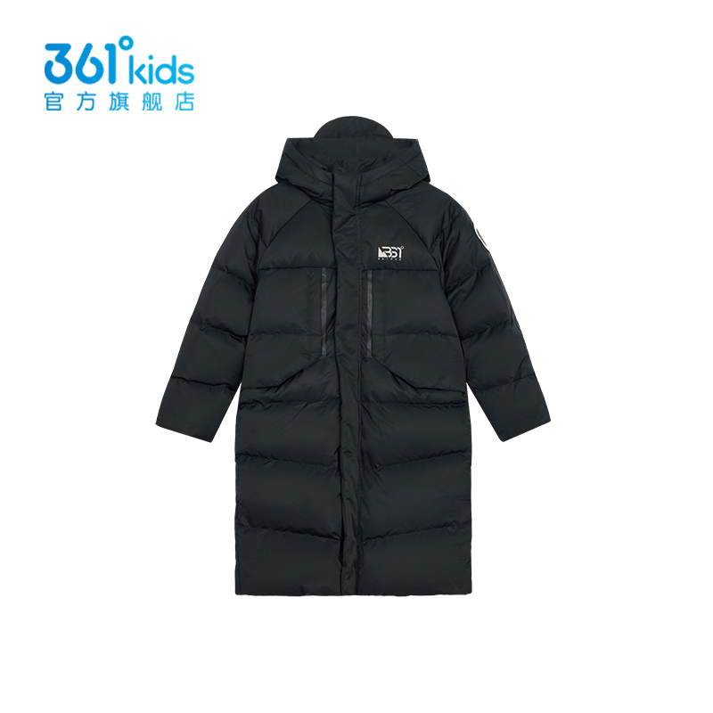 童装男童中大童保暖长羽绒服