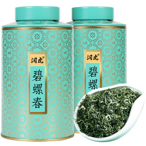 润虎碧螺春250g嫩芽罐装