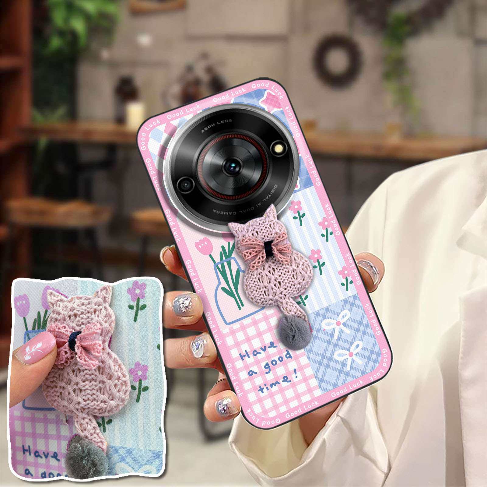 适用中兴A75 5G/努比亚小牛/Focus 5G/小鲜60手机壳青春全包边3D