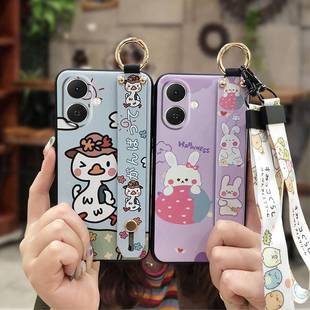 传音POP10 GO2 4G手机壳防尘搞怪挂绳纯色趣味 Spark 适用Tecno