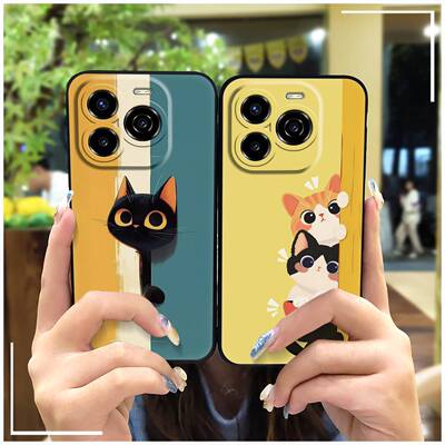 适用欧奇C65/Oukitel C65 Pro手机壳Q萌防尘全包边情侣创意纯色
