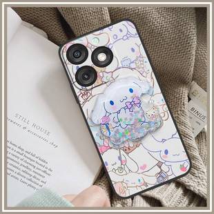 情侣 A667L手机壳青春可爱防尘流沙透明潮流新款 适用Itel A50