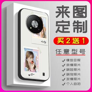 适用中兴Blade 5G手机壳婚纱照情侣私人防滑磨砂黑壳高级TPU A73