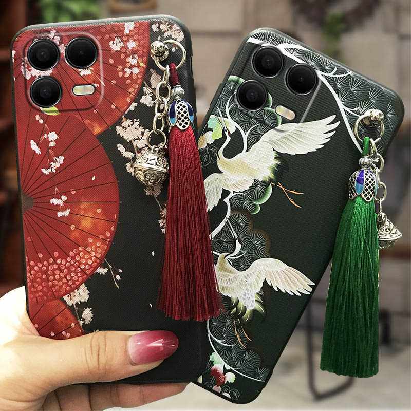 适用TCL T-Mobile Revvl8 Pro/T Phone3Pro手机壳奢华复古铃铛