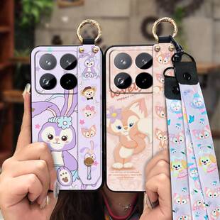 适用小米15S 动漫液态软壳硅胶 Pro手机壳腕带情侣质感青春男女款