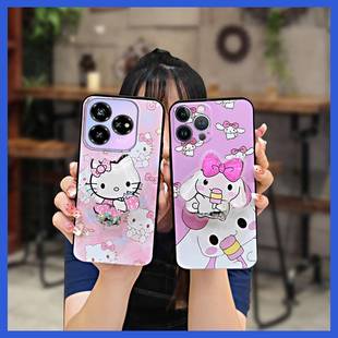 Axon Lite手机壳奢华简约流沙支架可爱 Design 适用中兴V60