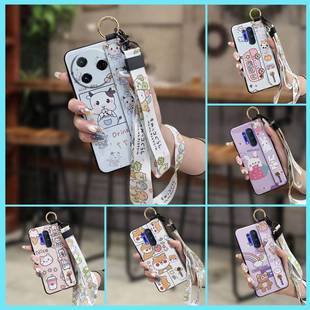 Pro CL8手机壳挂绳软壳防尘可爱液态纯色 Camon30 适用Tecno