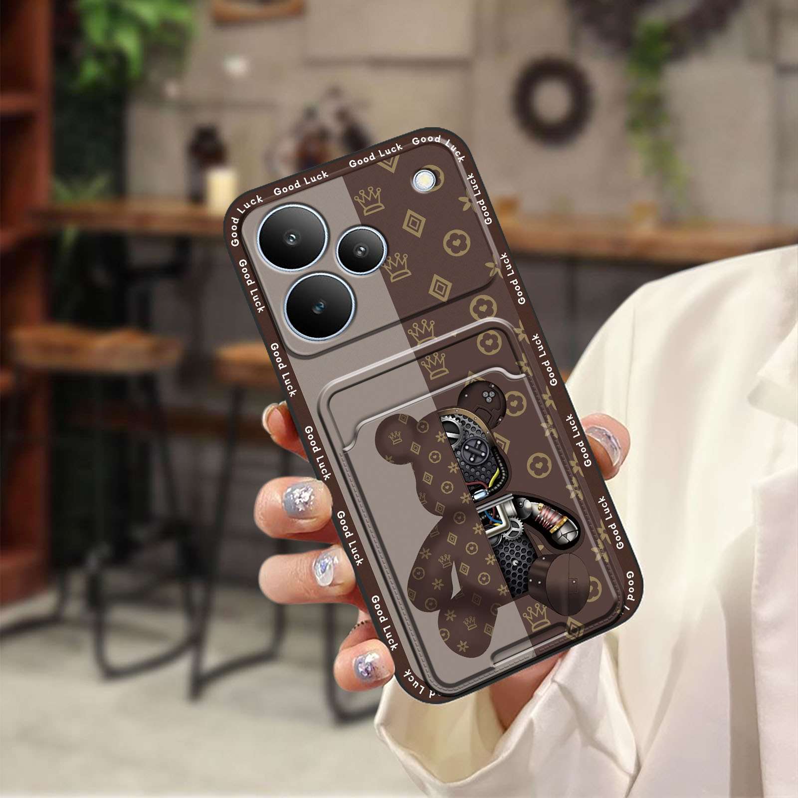 适用OPPO Realme P4 Pro 5G手机壳创意简约卡通潮流萌宠青春卡套
