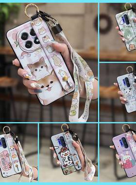 适用OPPO A5 5G 2025国内版/F29 5G手机壳质感趣味支架可爱液态