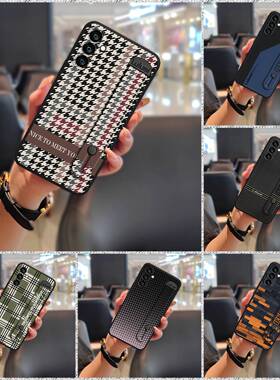 适用三星S23FE/SM-S7110手机壳情侣成熟全包液态支架创意硅胶